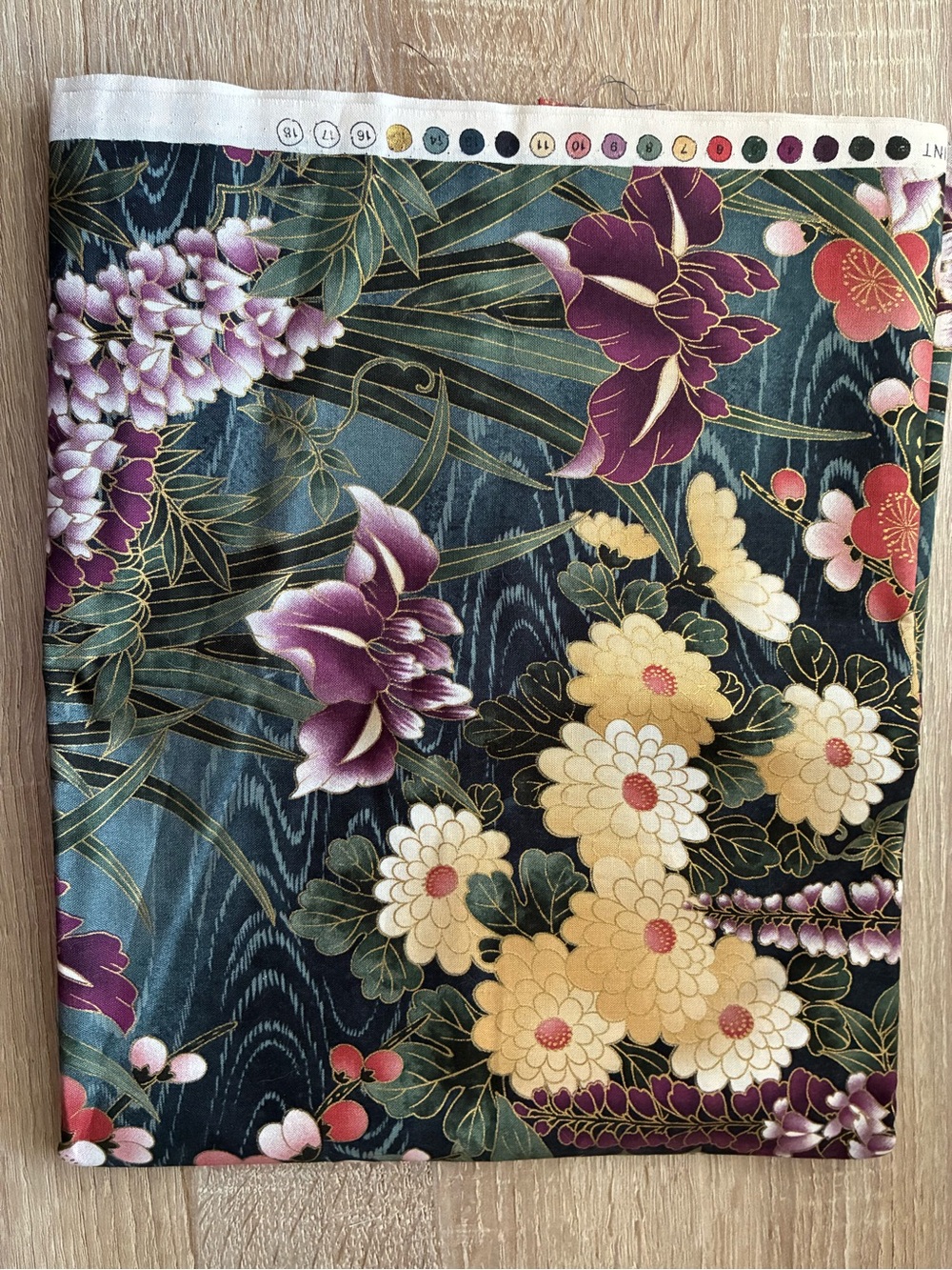 Mandarin Dynasty Fabric by Hoffman California - Over 2 Yards of Quilting Cotton